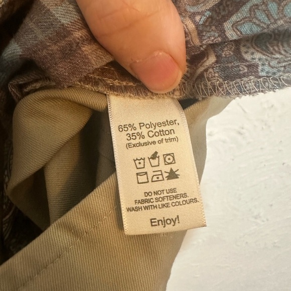 TILLEY - Women's Straight Leg Pants - Khaki - Picture 3 of 4